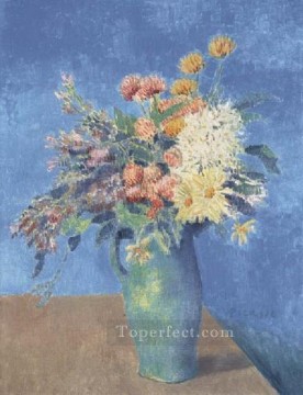 Jarrón flores 1904 impresionismo Pablo Picasso Pinturas al óleo